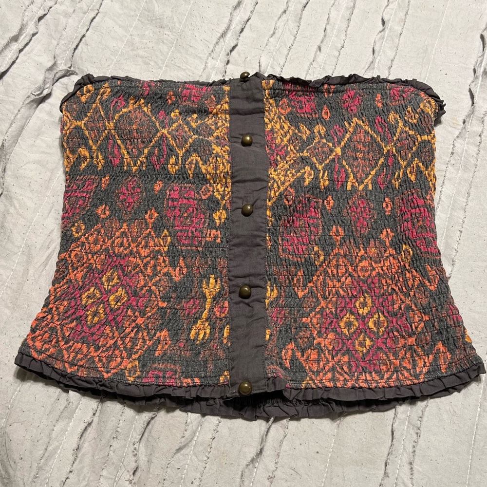 staring at stars strapless top